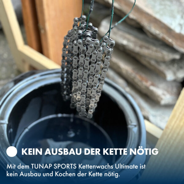 Tunap Sports Kettenwachs Ultimate in Tropfflasche 100ml – Bild 2