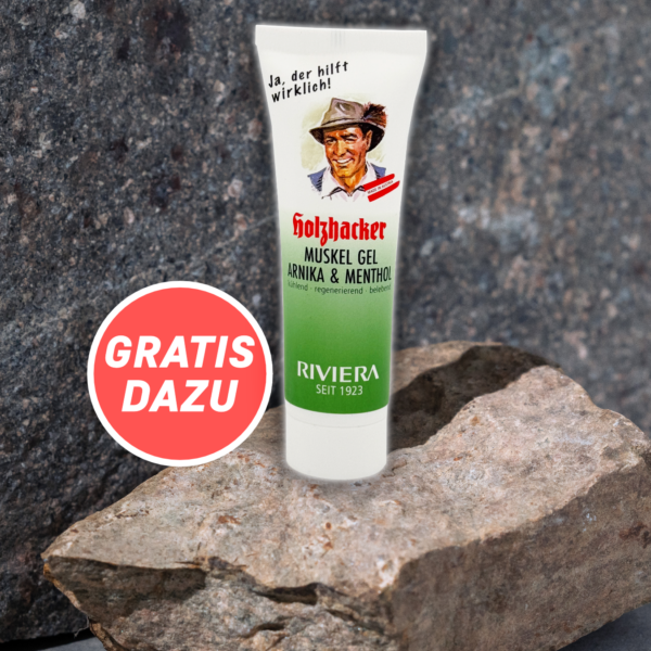 holzhacker Muskelgel Arnika + Menthol GRATISPROBE