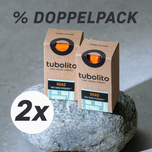 2 x tubolito Road 700C Rennrad TPU-Schlauch-Set