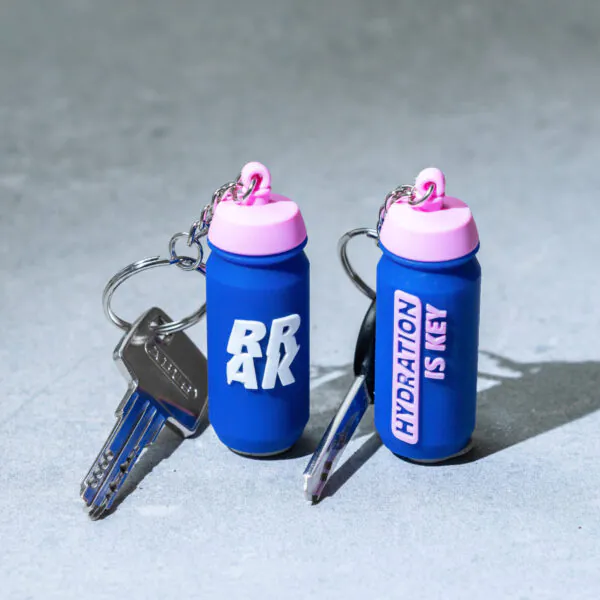 Schlüsselanhänger Mini-Rennradflasche